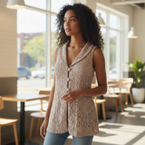 Vintage Lace Vest/Top