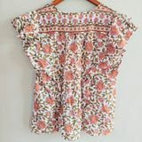 VERONICA BEARD Joi Floral Top