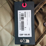 TED BAKER Men's Finnich Diamond Quilt Funnel Jacket