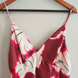 ANTHROPOLOGIE Floral Slip Dress