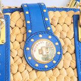 MICHAEL KORS Santorini Raffia Tote Bag