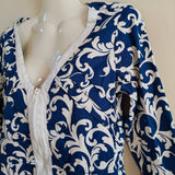 Vintage Zip Front Dress