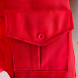 Vintage Short Trench Coat