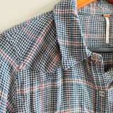 FREE PEOPLE Wyoming Winds Plaid Shirt