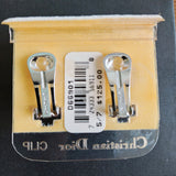 Vintage CHRISTIAN DIOR Swarovski Crystal Earrings