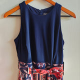 VINCE CAMUTO Handkerchief Midi Dress