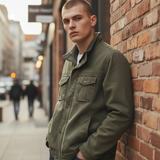 LEVI'S Men's Washed Canvas Utility Jacket