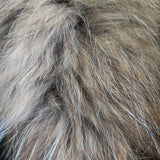 Vintage Fur Trimmed Belted Jacket