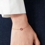 KATE SPADE CZ Miosotis Flower Bracelet