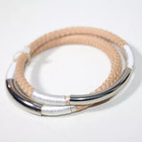 ALFANI Curved Bar & Braided Rope Bangle Bracelets