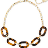 ZENZII Tortoise Link Collar Necklace