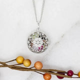 WITH YOU Elaine Locket Necklace