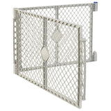 Gray Two-Panel Playpen Extension