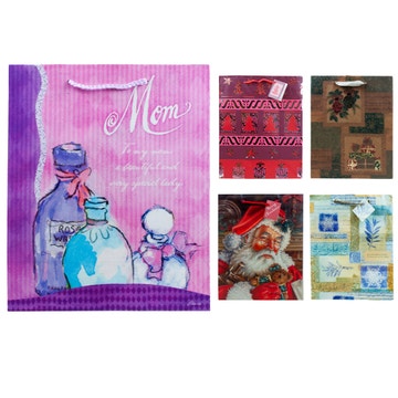 Assorted Gift Bags, 12 Pack
