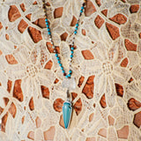 Turquoise Arrow Head Necklace