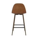 Copely Faux Leather Counter Height Barstools