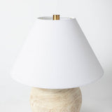 Faux Wood Table Lamp