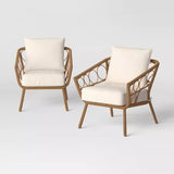 4 Pk, Britanna Outdoor Wicker Chairs