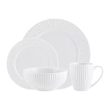 GODINGER Dinnerware Set, Bone China, Inventure, Service for 4