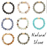 Stackable Stone Bracelets