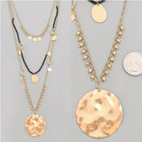 Layered Coin Necklace