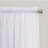 Emily Sheer Voile Curtain Panels