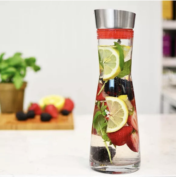 Glass Infusion Water Pitcher