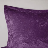 Full/Queen Alyssa Velvet Comforter Set, 4 Pc