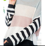 Lightweight Stripe Sleeved Sweater