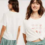 Washed Kisses Tee
