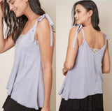 Lace Trimmed Tank