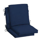 Mid Back Outdoor Dining Chair Cushions
