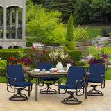 Mid Back Outdoor Dining Chair Cushions