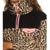 BP: Leopard Sherpa Pullover