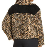 BP: Leopard Sherpa Pullover