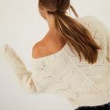 Hyfve: Fuzzy Scallop Sweater