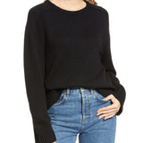 TREASURE & BOND Black Crew Neck Sweater