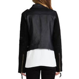 Twelfth Street by Cynthia Vincent Embroidered Leather Jacket