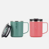 Stainless Steel Insulated Mugs, 2 Pc Set