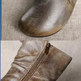 Handmade Fur Lined Leather Boots