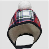 Baby Girls' 0-6 Mo Plaid Bonnet Hat