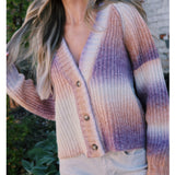 Ombre Cardigan Sweater