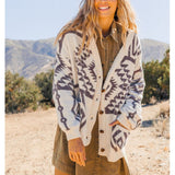 Aztec Cardigan Sweater
