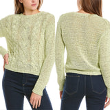 VINCE Cable Knit Sweater