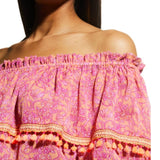 RAMY BROOK Ruffled Off-Shoulder Blouse
