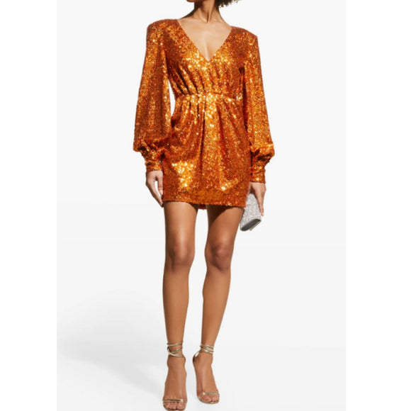 ONE33 SOCIAL BY BADGLEY MISCHKA Sequin Cocktail Dress